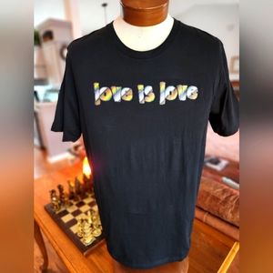 Black Love is Love Tee by Canves XL